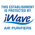 This Establishment is Protected by iWave Air Purifiers